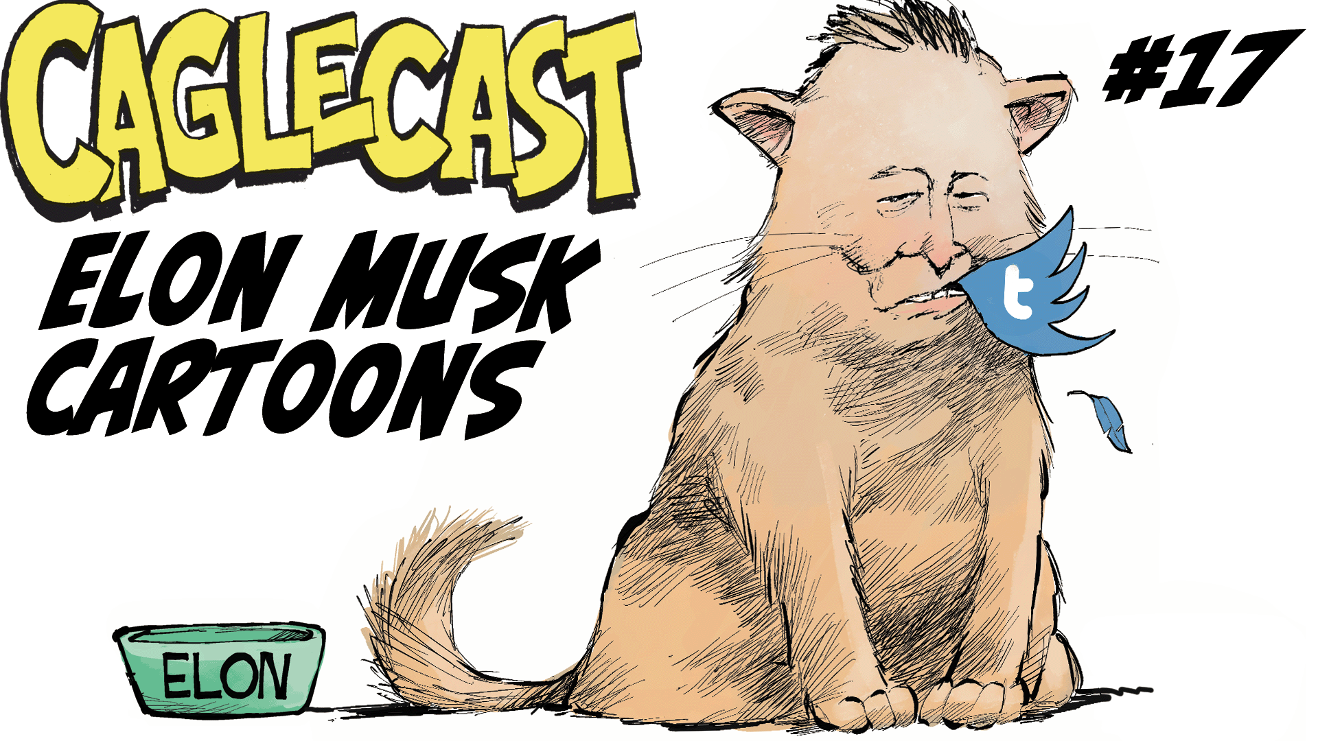 Elon Musk Cartoons #17 poster