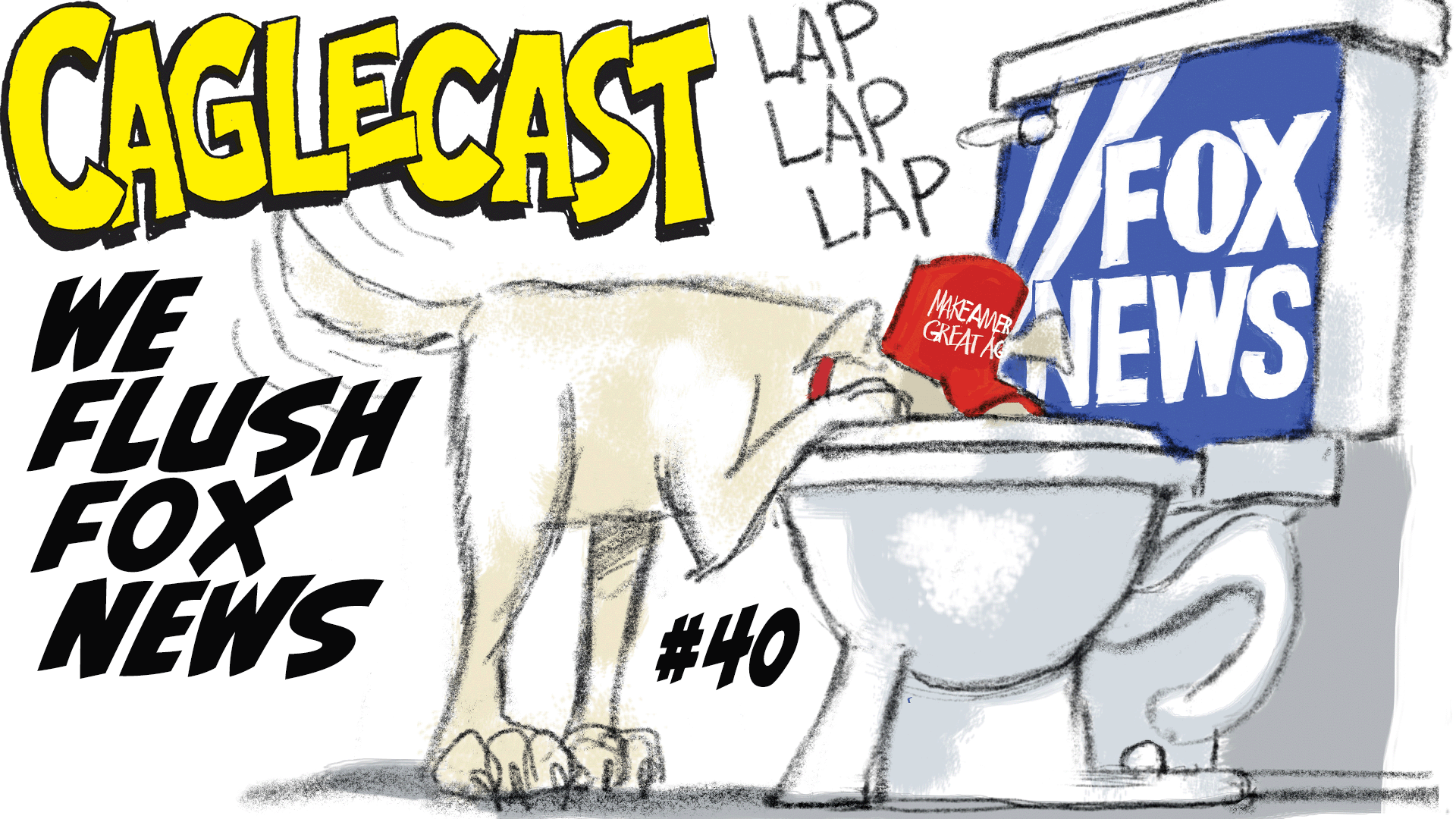 We Flush FOX NEWS! poster